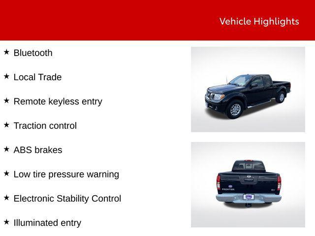 used 2017 Nissan Frontier car, priced at $14,320