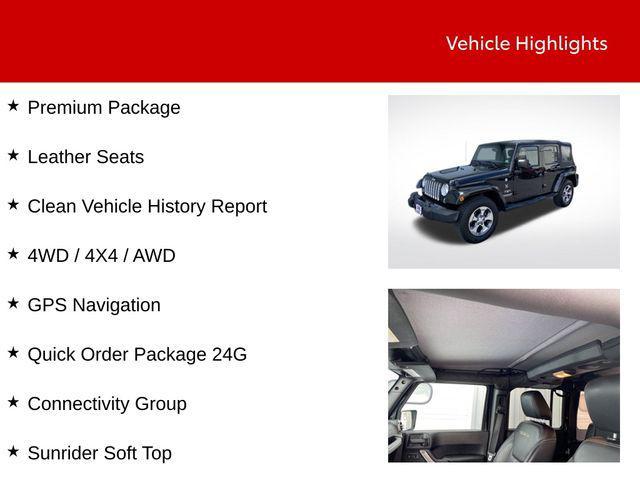 used 2016 Jeep Wrangler Unlimited car, priced at $23,000