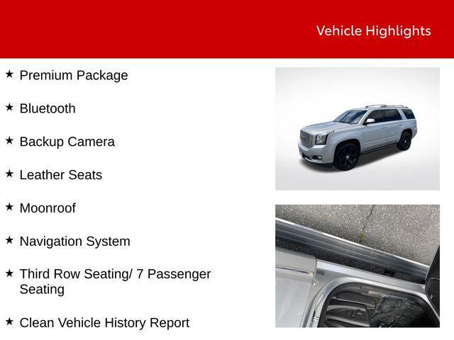 used 2016 GMC Yukon car, priced at $24,995