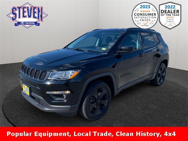 used 2021 Jeep Compass car, priced at $18,295