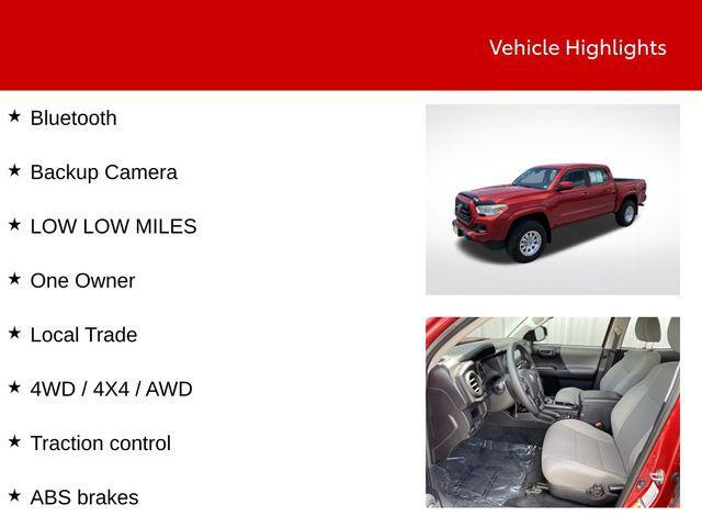 used 2018 Toyota Tacoma car, priced at $32,500