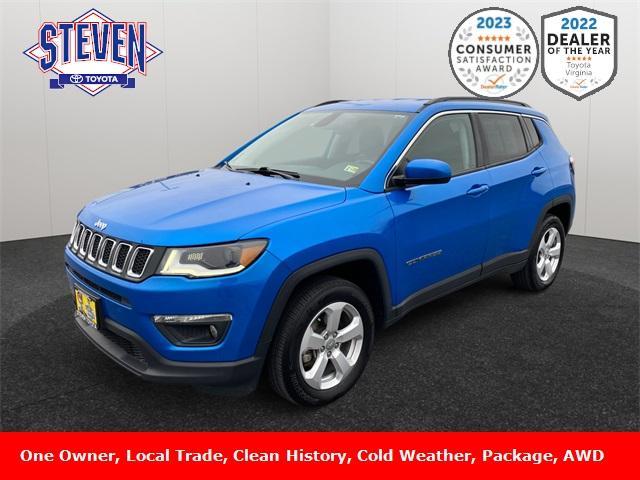 used 2020 Jeep Compass car, priced at $17,600
