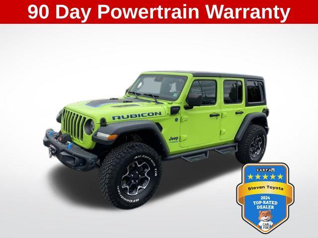 used 2021 Jeep Wrangler Unlimited 4xe car, priced at $32,000
