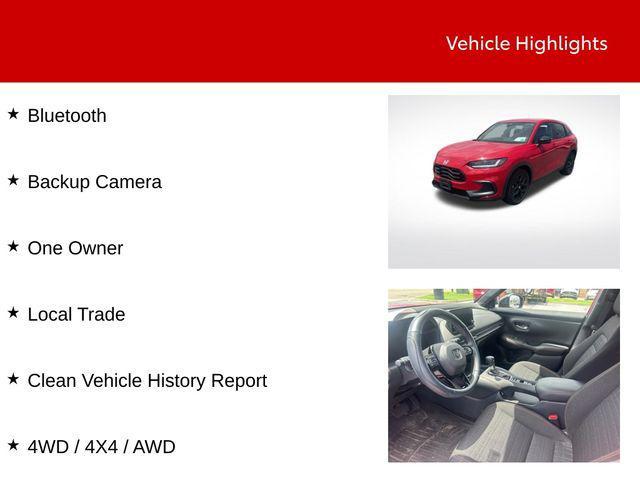 used 2023 Honda HR-V car, priced at $26,800