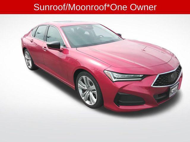 used 2021 Acura TLX car, priced at $24,985