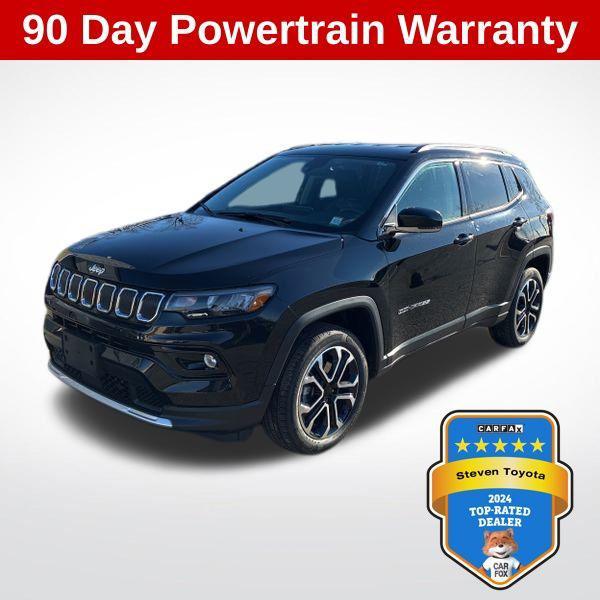 used 2022 Jeep Compass car, priced at $25,000