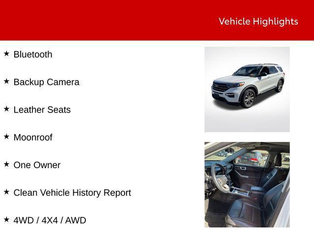 used 2022 Ford Explorer car, priced at $28,500