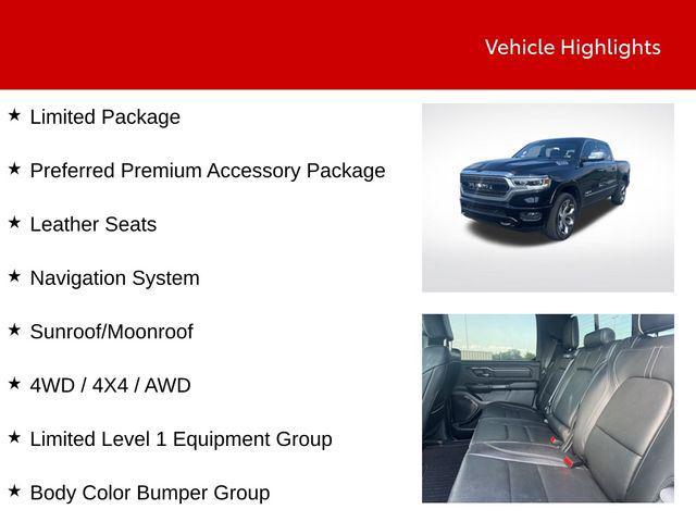 used 2022 Ram 1500 car, priced at $41,700