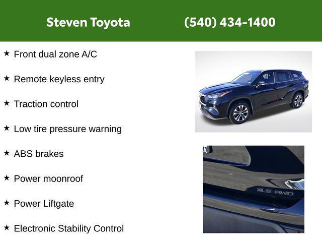 used 2024 Toyota Highlander car, priced at $40,125