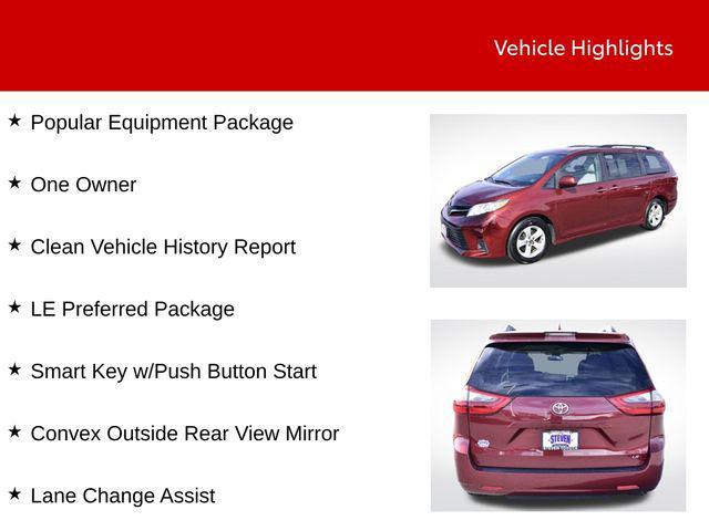 used 2020 Toyota Sienna car, priced at $25,830