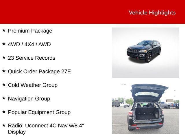 used 2018 Jeep Compass car, priced at $15,700