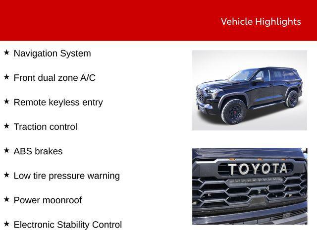 used 2024 Toyota Sequoia car, priced at $72,885