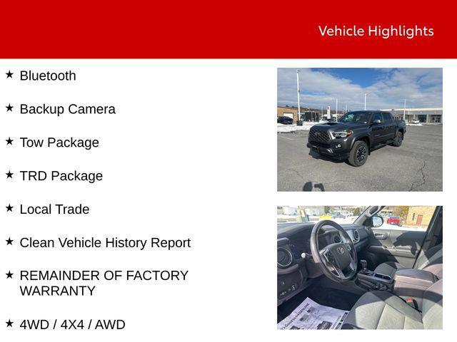 used 2023 Toyota Tacoma car, priced at $36,825