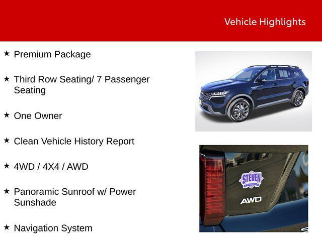 used 2022 Kia Sorento car, priced at $26,995