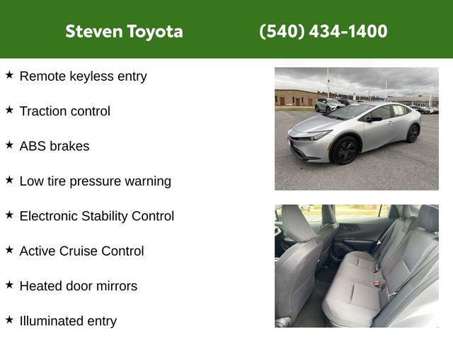 used 2024 Toyota Prius car, priced at $30,500