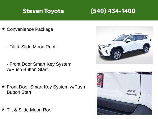 used 2023 Toyota RAV4 Hybrid car, priced at $32,100