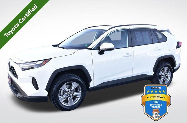 used 2023 Toyota RAV4 Hybrid car, priced at $32,100