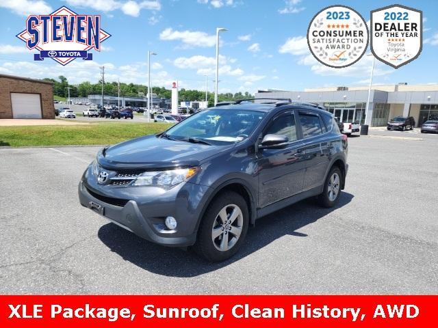 used 2015 Toyota RAV4 car, priced at $17,500