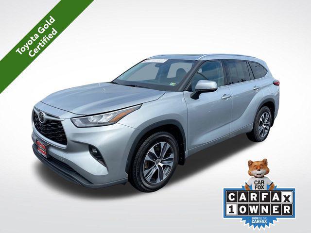 used 2020 Toyota Highlander car, priced at $33,395