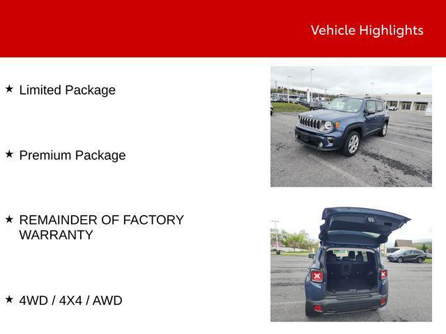 used 2020 Jeep Renegade car, priced at $20,000