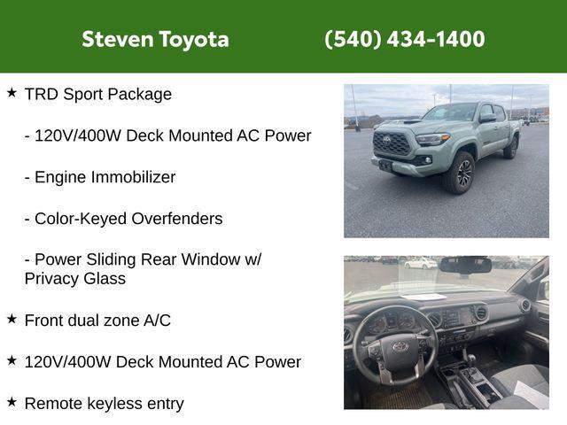 used 2023 Toyota Tacoma car, priced at $38,500