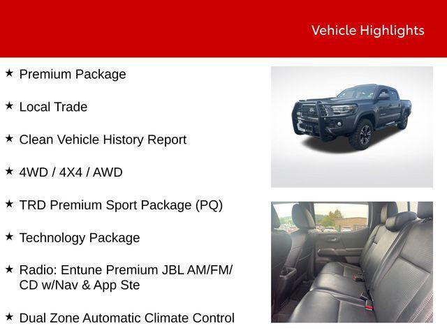 used 2019 Toyota Tacoma car, priced at $33,500