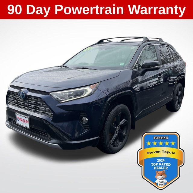 used 2021 Toyota RAV4 Hybrid car, priced at $28,725