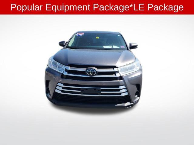 used 2018 Toyota Highlander car, priced at $22,500