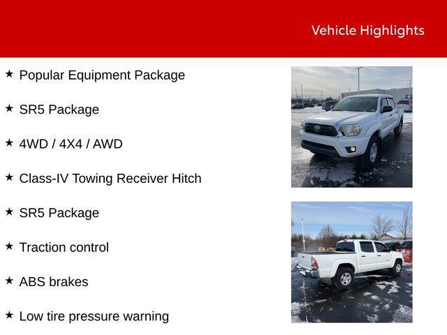 used 2015 Toyota Tacoma car, priced at $24,000