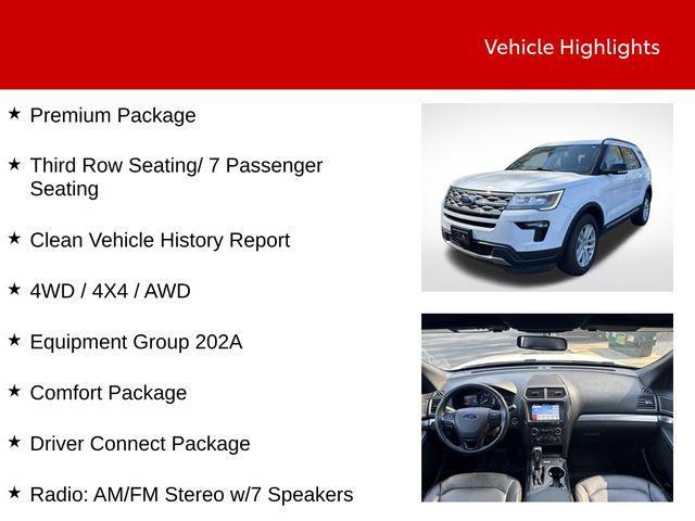 used 2018 Ford Explorer car, priced at $18,175