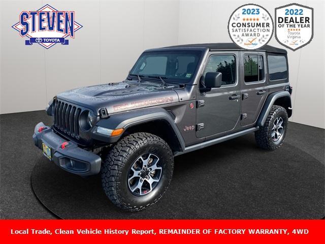 used 2021 Jeep Wrangler Unlimited car, priced at $38,825
