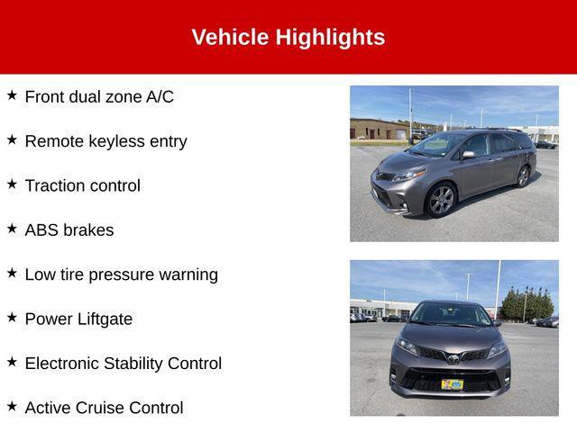 used 2018 Toyota Sienna car, priced at $18,000