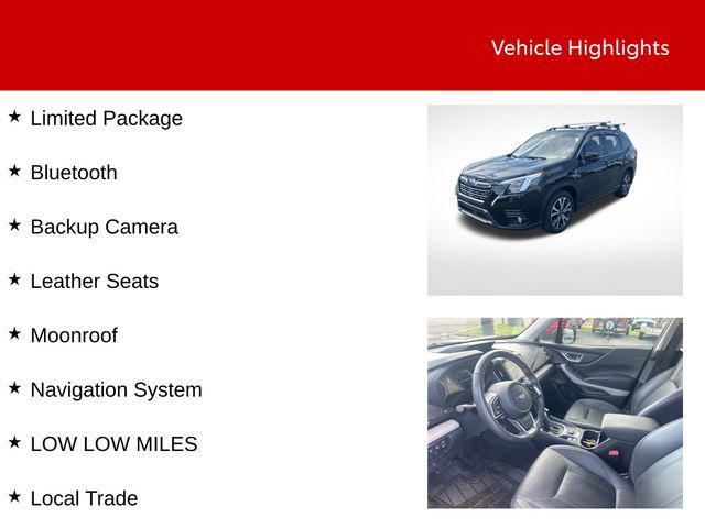 used 2023 Subaru Forester car, priced at $31,500