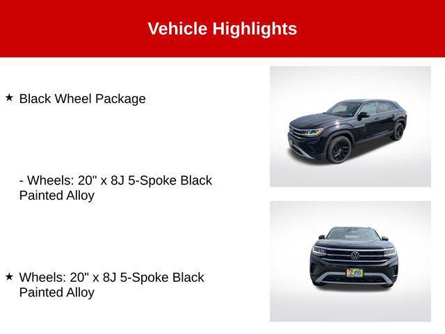 used 2022 Volkswagen Atlas Cross Sport car, priced at $27,835