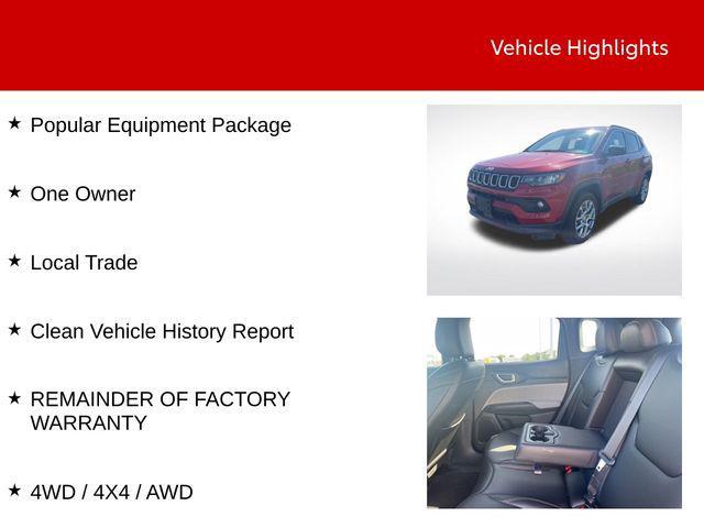used 2024 Jeep Compass car, priced at $27,000