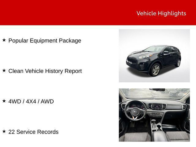 used 2017 Kia Sportage car, priced at $10,805