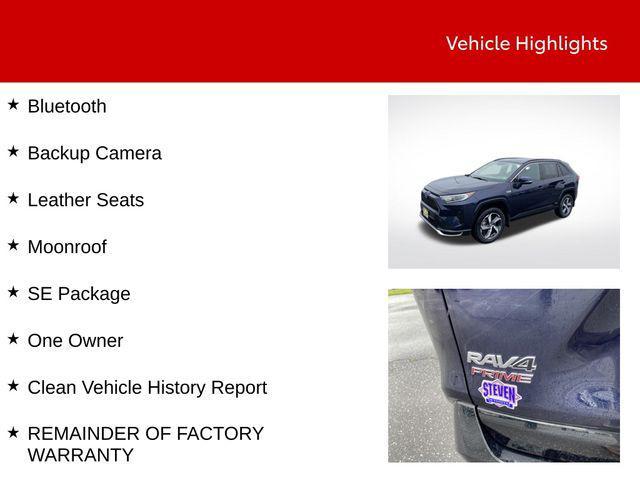 used 2021 Toyota RAV4 Prime car, priced at $34,350