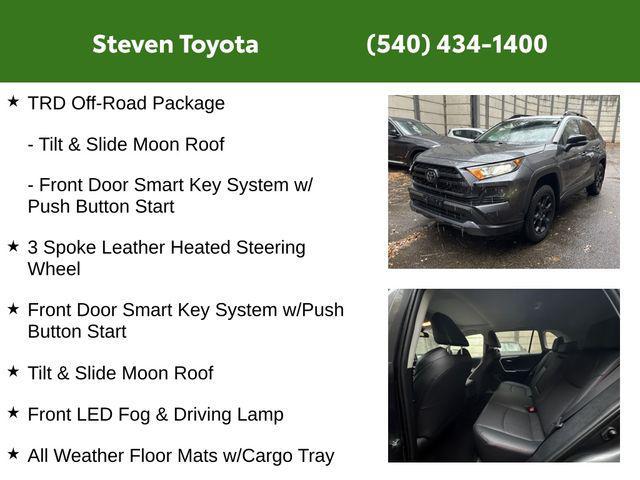 used 2020 Toyota RAV4 car, priced at $37,500