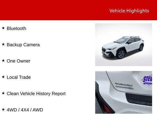 used 2024 Subaru Crosstrek car, priced at $25,700