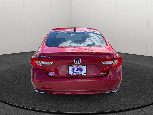used 2021 Honda Accord Hybrid car, priced at $27,500