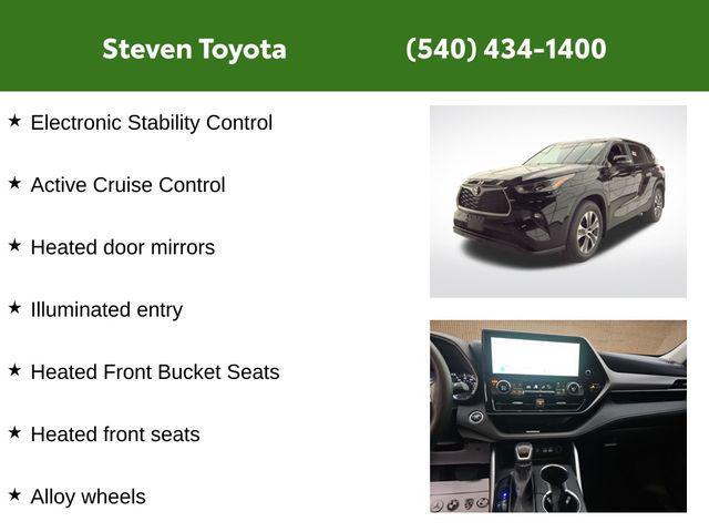 used 2023 Toyota Highlander car, priced at $38,300
