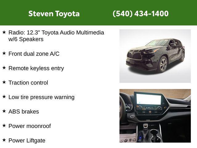 used 2023 Toyota Highlander car, priced at $38,300
