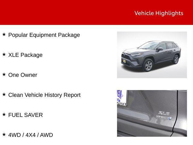used 2022 Toyota RAV4 Hybrid car, priced at $24,765