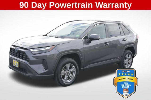 used 2022 Toyota RAV4 Hybrid car, priced at $25,350