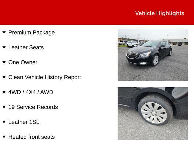 used 2016 Buick LaCrosse car, priced at $13,495