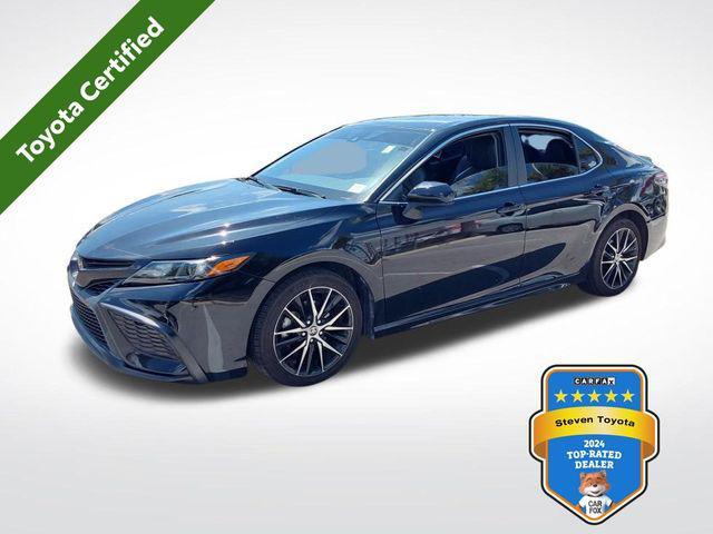 used 2021 Toyota Camry car, priced at $24,700