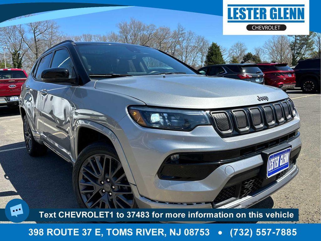 used 2022 Jeep Compass car, priced at $21,937
