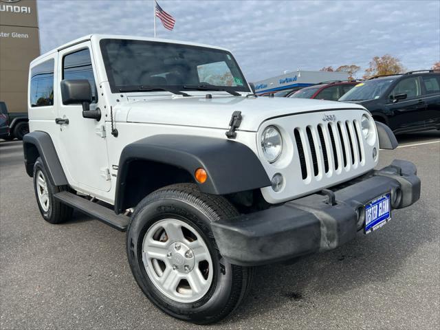 used 2016 Jeep Wrangler car, priced at $19,878