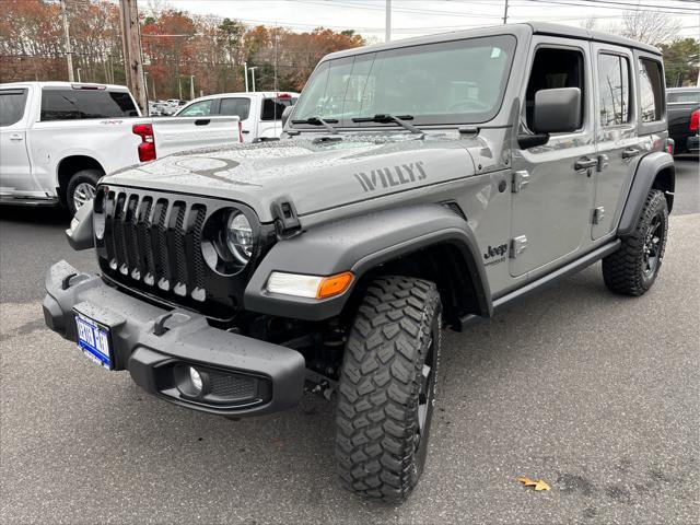 used 2021 Jeep Wrangler car, priced at $33,887