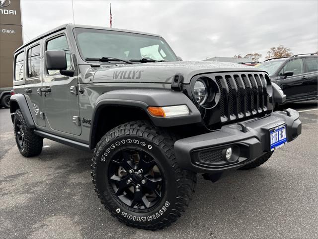 used 2021 Jeep Wrangler car, priced at $33,887